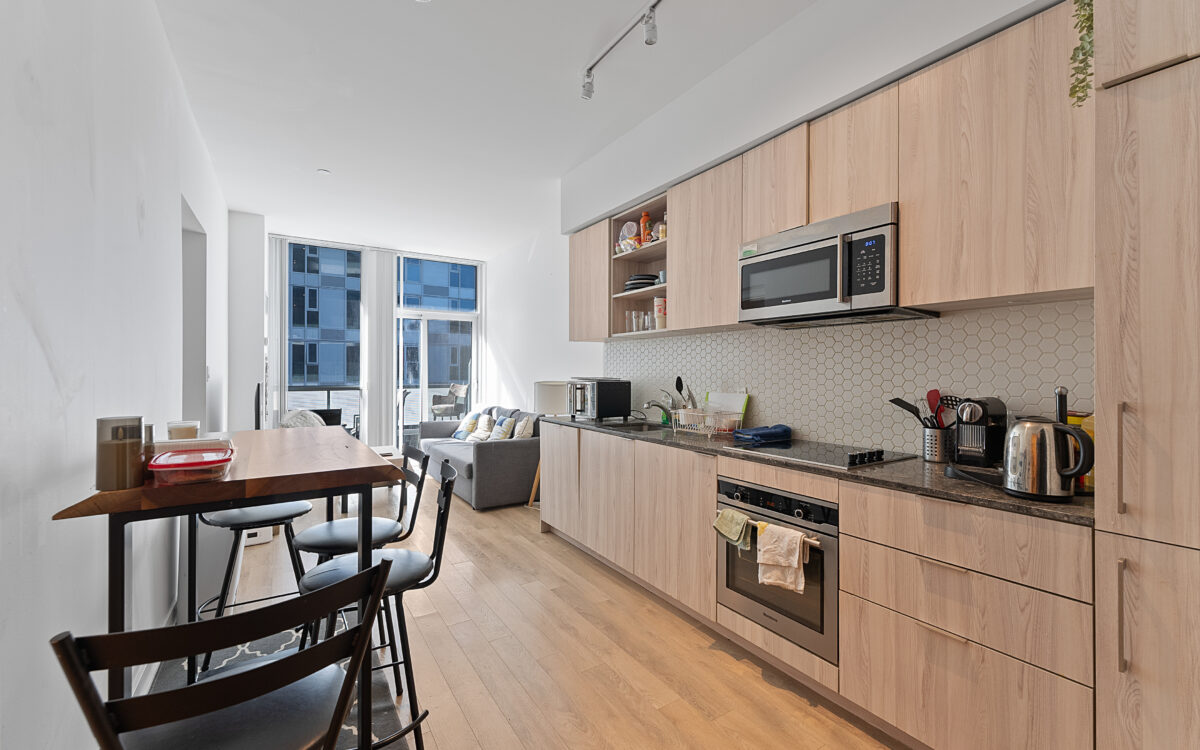 JUST LISTED! Loft-Style 2+1 Bed 2 Bath Suite with Parking at Playground Condos!