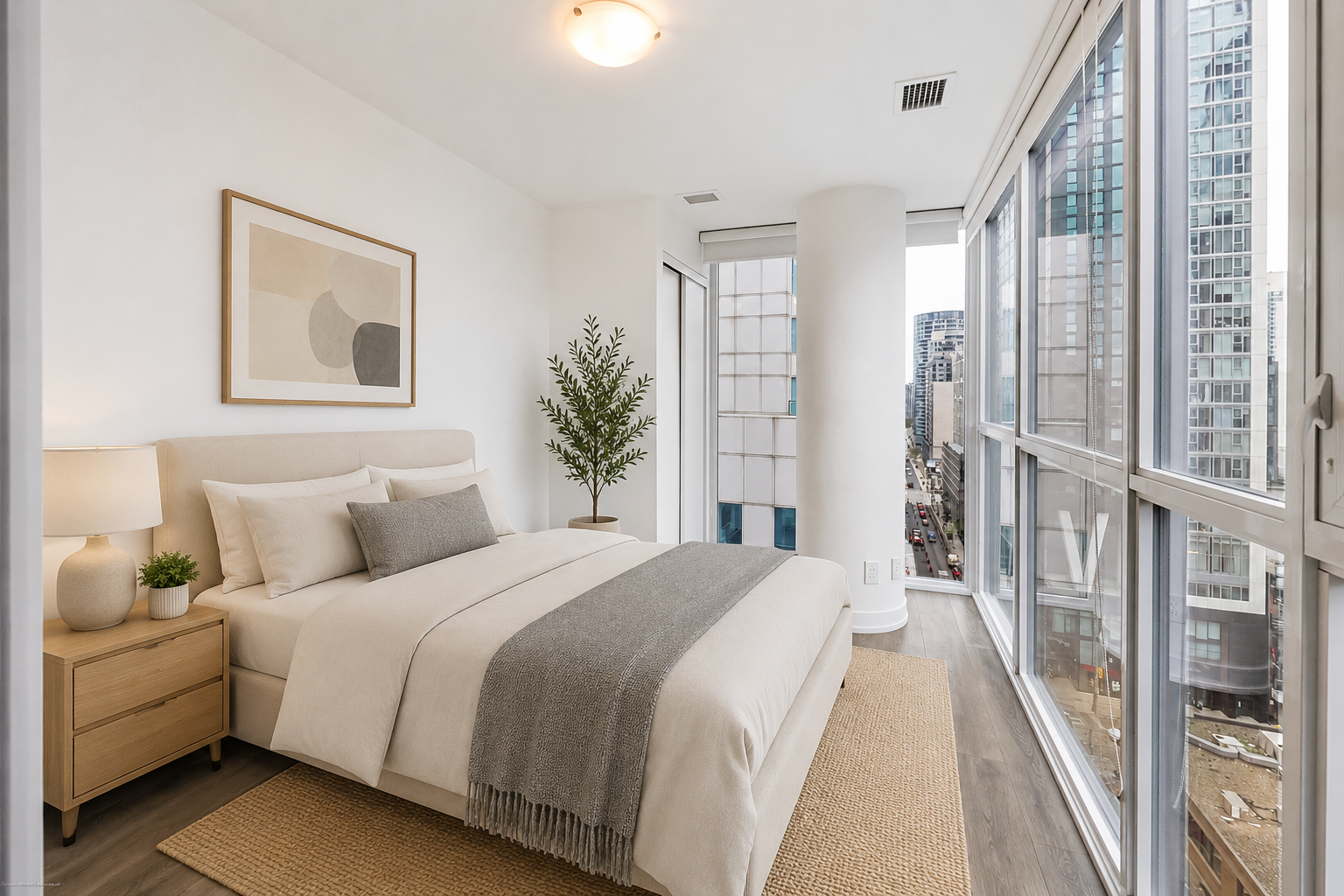 1203-87 Peter Bedroom | Liberty Village Toronto | Your Online Neighbourhood Guide